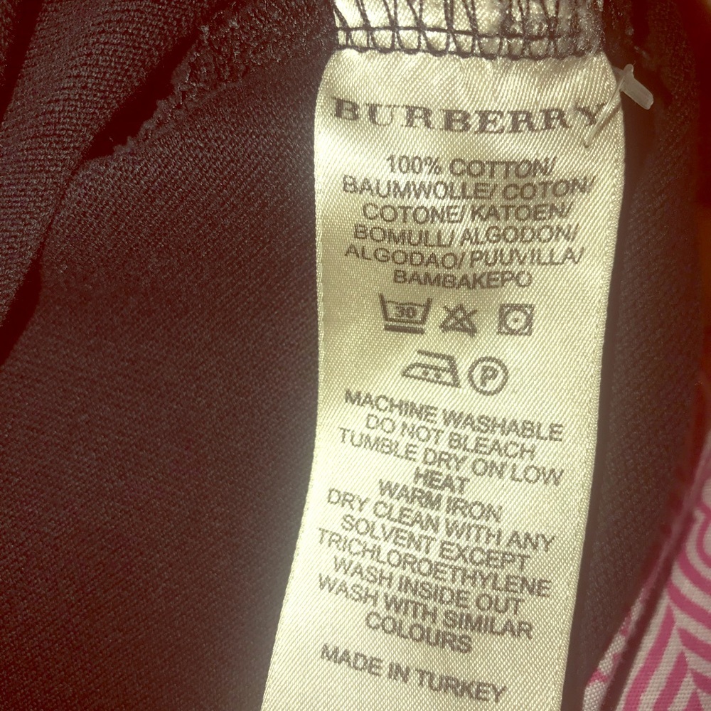 Women’s Burberry shirt